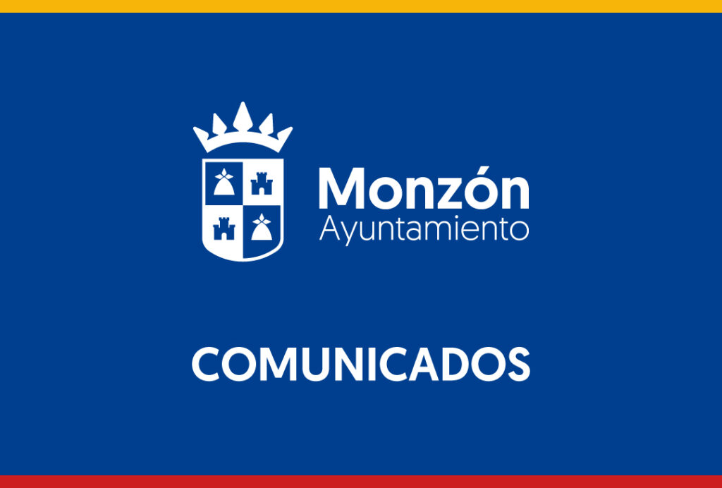Comunicados Ayuntamiento de Monzón
